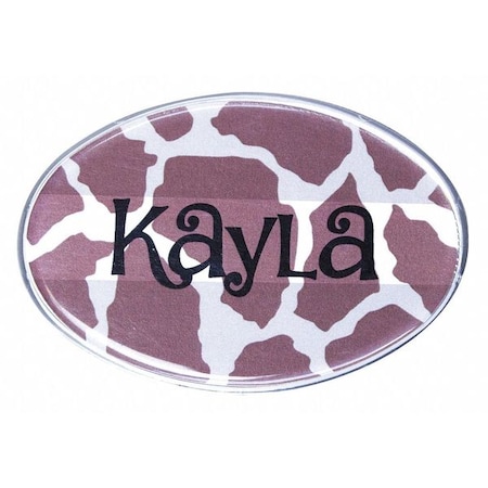 THE MIGHTY BADGE Badge,Giraffe,Blank Legend,PK10