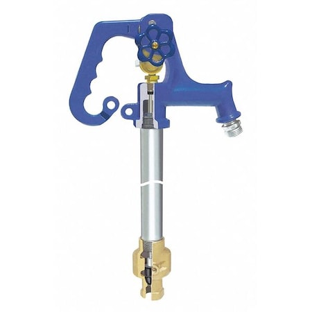 SIMMONS Frost Proof Yard Hydrant,102-1/4& L