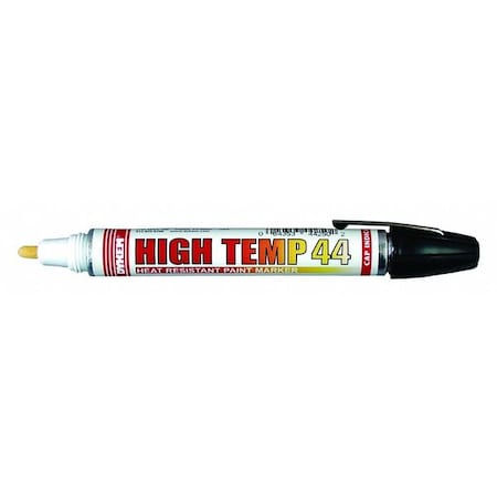 DYKEM Paint Marker,High Temp,Black,Medium Tip