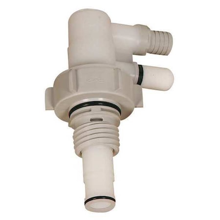 LIQUIDYNAMICS Coupler,Polypropylene,3/4&,Hose Barb
