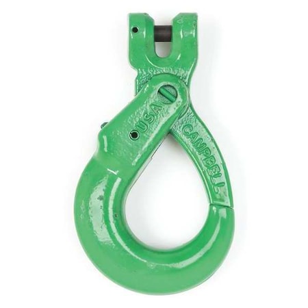 CAMPBELL CHAIN &,amp, FITTINGS Self-Lock Hook,Alloy Stl,1 7/8&,8,800 lb