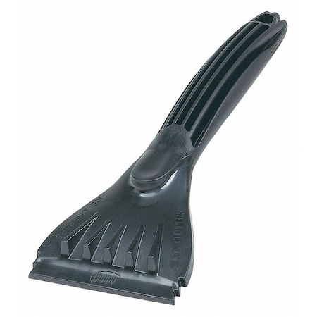 SUBZERO Ice Scraper,6 in. L,Plastic Grip,Black