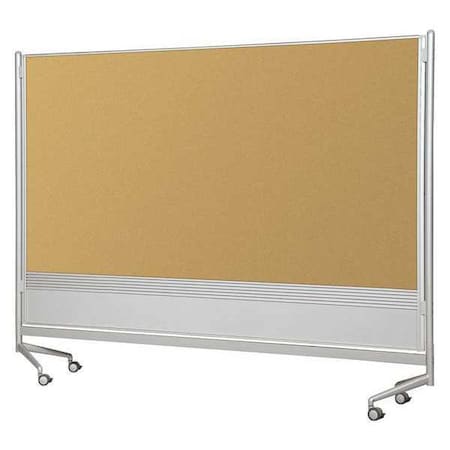 BEST-RITE Room Partition,Cork,6 ft. H x 8 ft. W