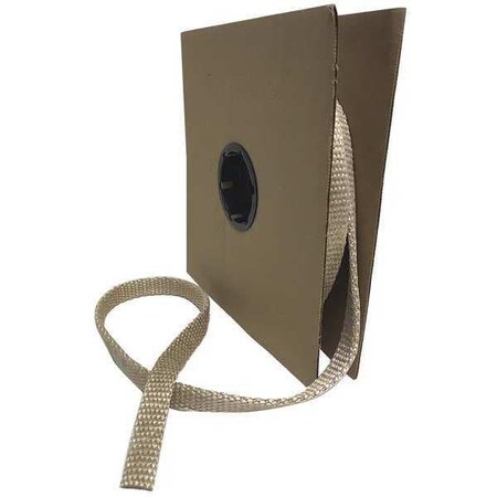 AVSIL Elec Tape,50 ft Lx1 in W,250 mil,Brown