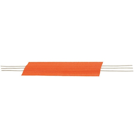 SANDEL Cable Protector,Orange,2 ft. Lx8& W,PK75
