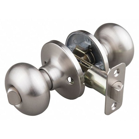 EZ-FLO EASTMAN Knob Lockset,Mechanical,Cylindrical