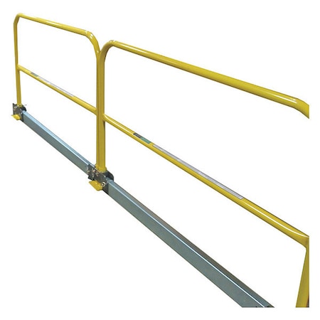 GARLOCK SAFETY SYSTEMS Toe Board,Gray