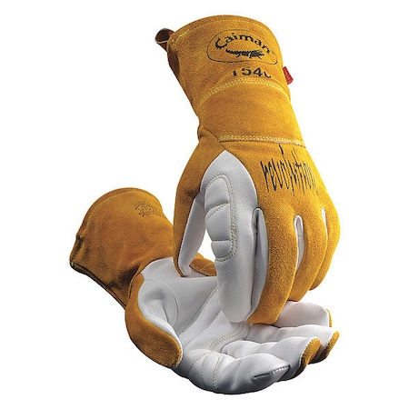 CAIMAN Welding Gloves,MIG, TIG,M/8,PR