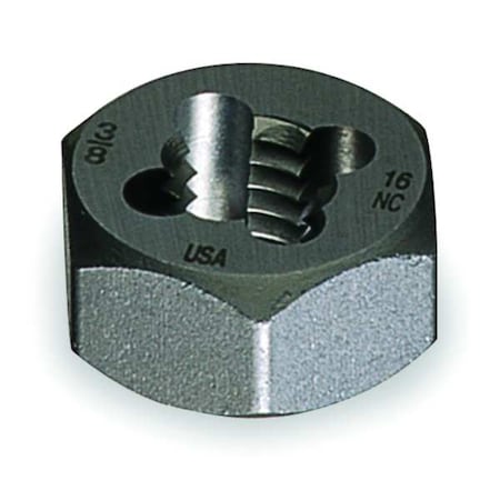 CLEVELAND Hex Threading Die,M12x1.75,HSS
