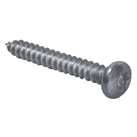 TAMPER-PRUF SCREWS Scrw Sz #10,T25,Zinc,3/4