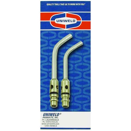 UNIWELD UNIWELD 2pc Quick Connect Torch Tip Set