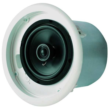 SPECO TECHNOLOGIES In-Ceiling Speaker,Indoor,PK2