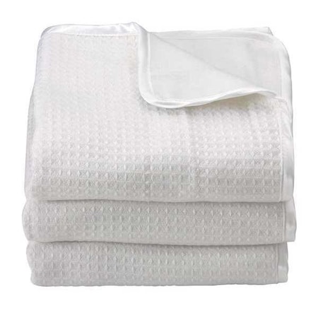 FOUNDATIONS Blanket,40 in L,White
