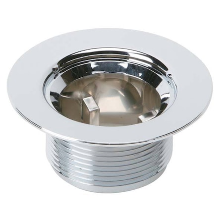 HALSEY TAYLOR Drain Plug,Silver, ABS, H 5 in, L 7 in