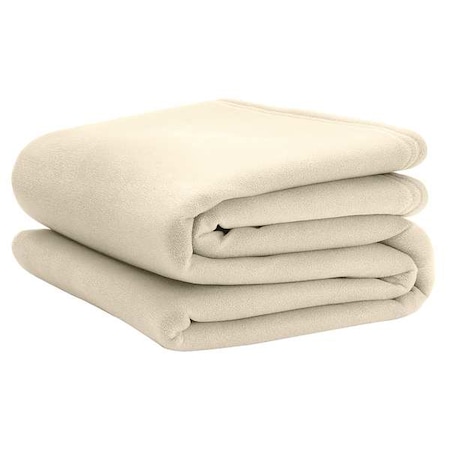 MARTEX Blanket,90 in L,Soft White