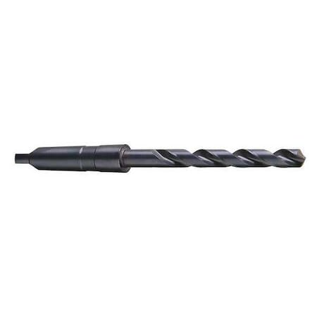CLE-LINE Taper Shank Drill,Black,#4Ts 1-27/64