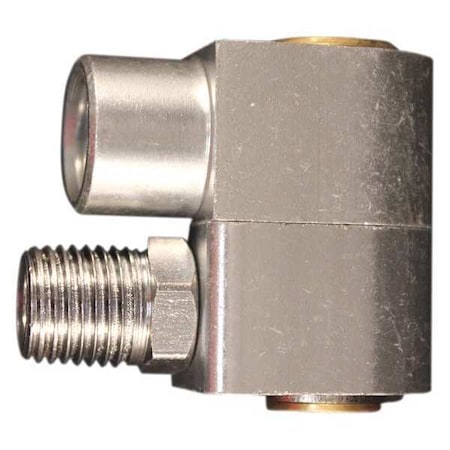 MILTON Swivel Hose Connector,1/4& NPT