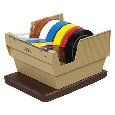 TARTAN Tape Dispenser,Multi-Roll,Tan