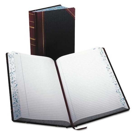 BOORUM &,amp, PEASE Book,Rec,41Ln,500Pg,Blackrd