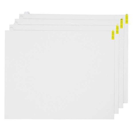 CROWN MATTING TECHNOLOGIES Mat,Walk-N-Clean,60 Sheet Refill Pad,PK4