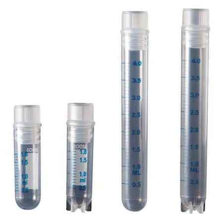 UNITED Cryo Vial,Int Thread,Star,1.8 mL,PK500