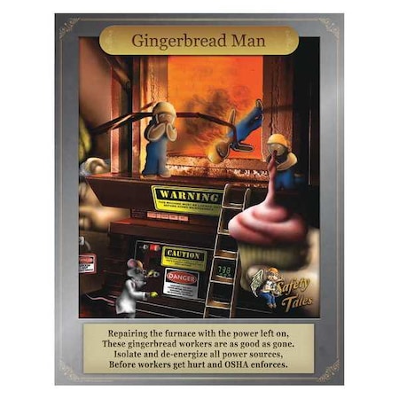 MANCOMM Safety Poster,21 in x 27 in,Paper