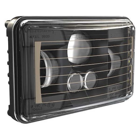 J.W. SPEAKER Low Beam Heated Headlight,2830 lm,Rectan