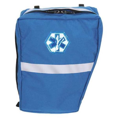 R&,amp,B FABRICATIONS Pannier Bag,Blue,7& L,Cordura Nylon