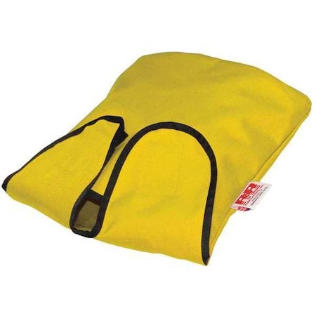 R&,amp,B FABRICATIONS Air Mask and Regulator Bag,Yellow,4& L