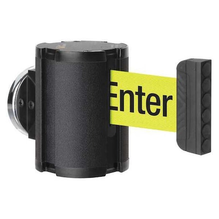 LAVI INDUSTRIES Retractable Belt Barrier,Textured