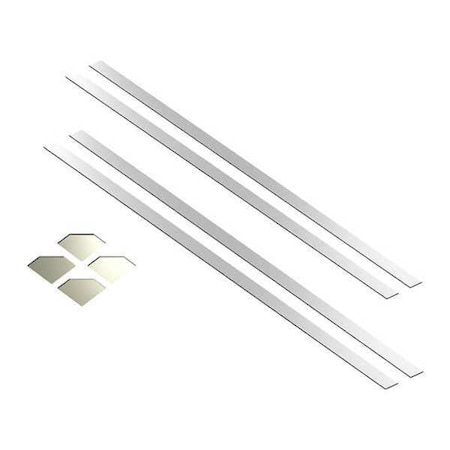 MIRREDGE Mirror Installation Kit,Clear,60 in W