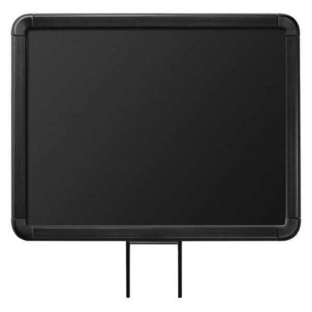 LAVI INDUSTRIES Sign Frame,11&H,8 1/2&W,Matte,Black