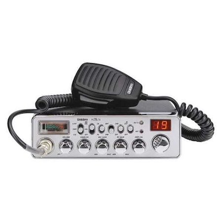 UNIDEN CB Radio,PL259 Connector,40 Channels,4W