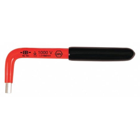 WIHA Hex Key,L Shape,5 7/10 in