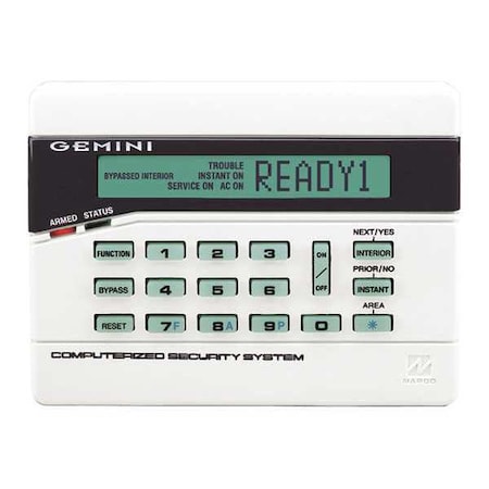 NAPCO Intrusion System Keypads,5-7/8