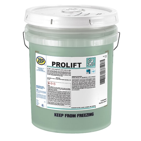 ZEP BioLaundry Enzyme Detergent;Bucket;5 gal