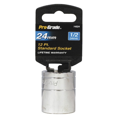 PRO-GRADE TOOLS Socket,1/2