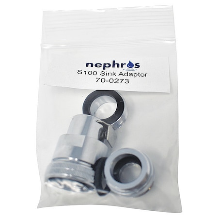 NEPHROS Sink Aerator Adapter,1&