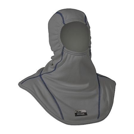 INNOTEX Fire Hood,Gray/Blue,M/L,21& L