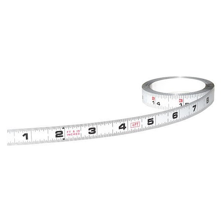 US TAPE Adhesive Backed Tape Measure,SAE,48& L