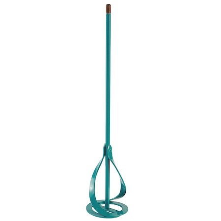 COLLOMIX Mixing Paddle,Stiff Type,Teal