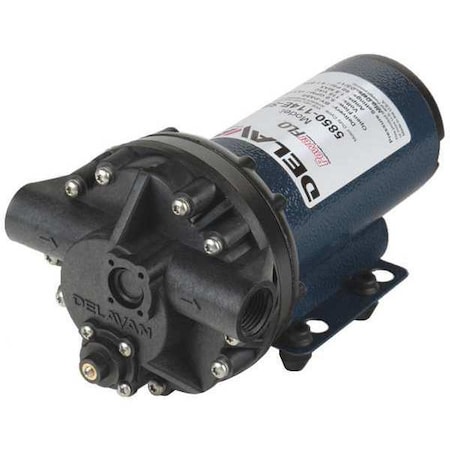 DELAVAN FLUID POWER Diaphragm Pump,PolyP,5Cmb,5gpm,60psi