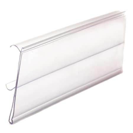 AIGNER INDEX Label Holder,Clear,Slide-In,PK25