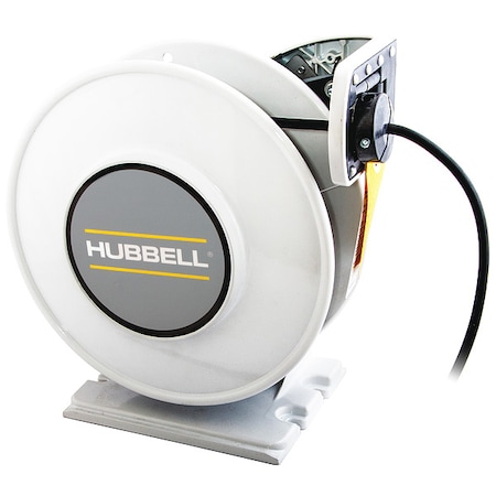 HUBBELL WIRING DEVICE-KELLEMS Cord Storage Reel,25 ft. of 16/3 Cord