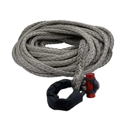 LOCKJAW Winch Line,Synthetic,5/8&,75 ft.