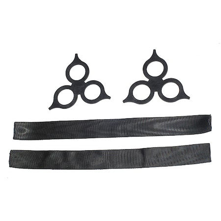 LOCKJAW Synthetic Shackle Kit;12" L x 1/2" W;PK2
