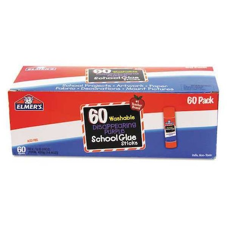 ELMERS Glue,Sticks,Polypropylene,PK60
