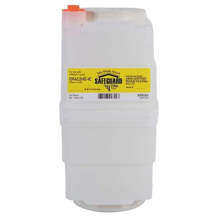 ATRIX Vacuum Filter;Dry Pickup;5-3/4" H