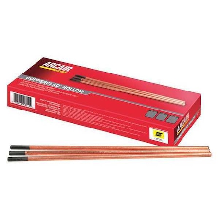 ARCAIR Elec,Hollow PT Gouging,Carbon,1/4&,quot,,PK50