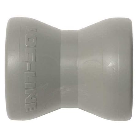 LOC-LINE Double Socket,Gray,1/2